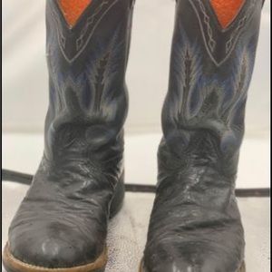 Larry Mahan exotic cowboy boots